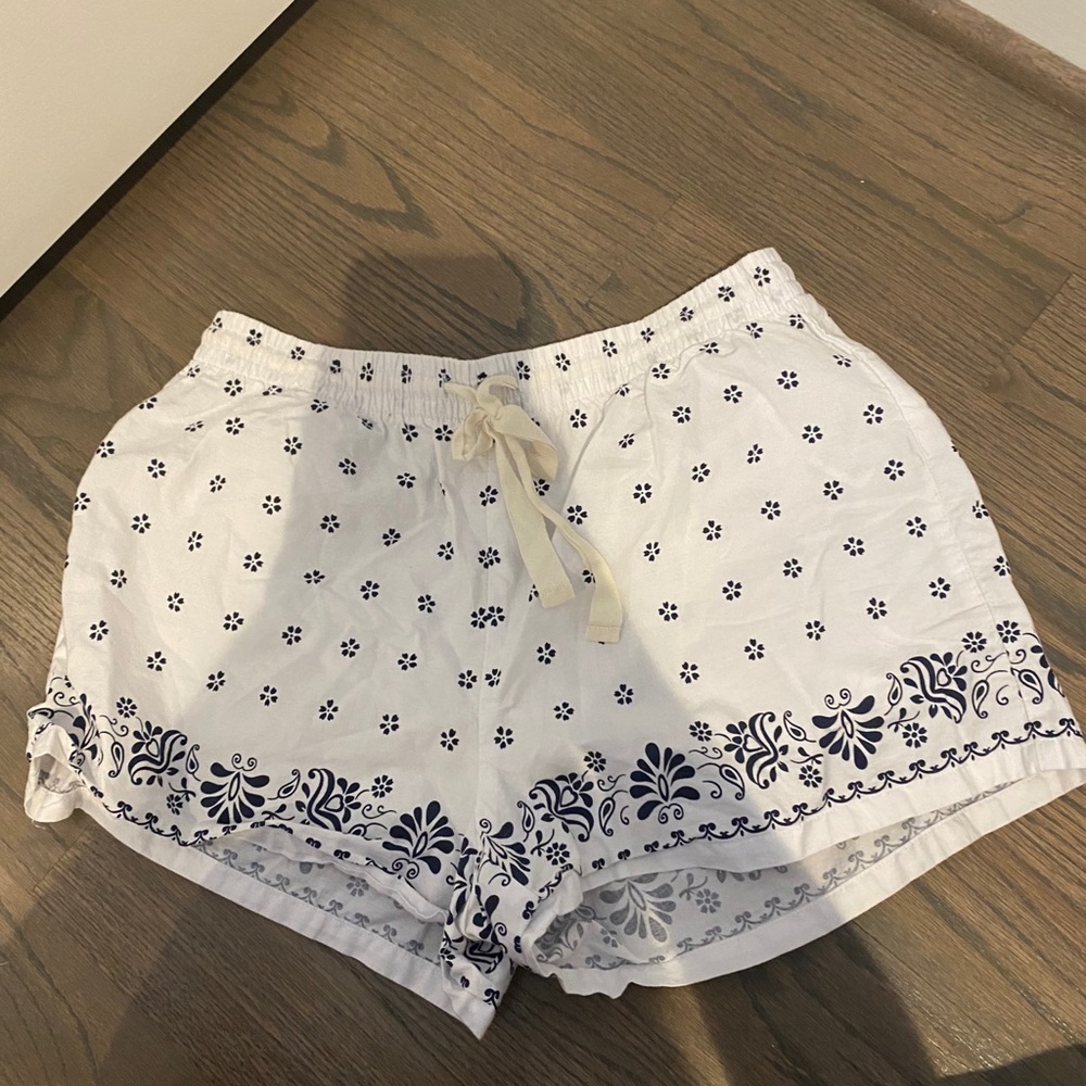 Floral PJ shorts